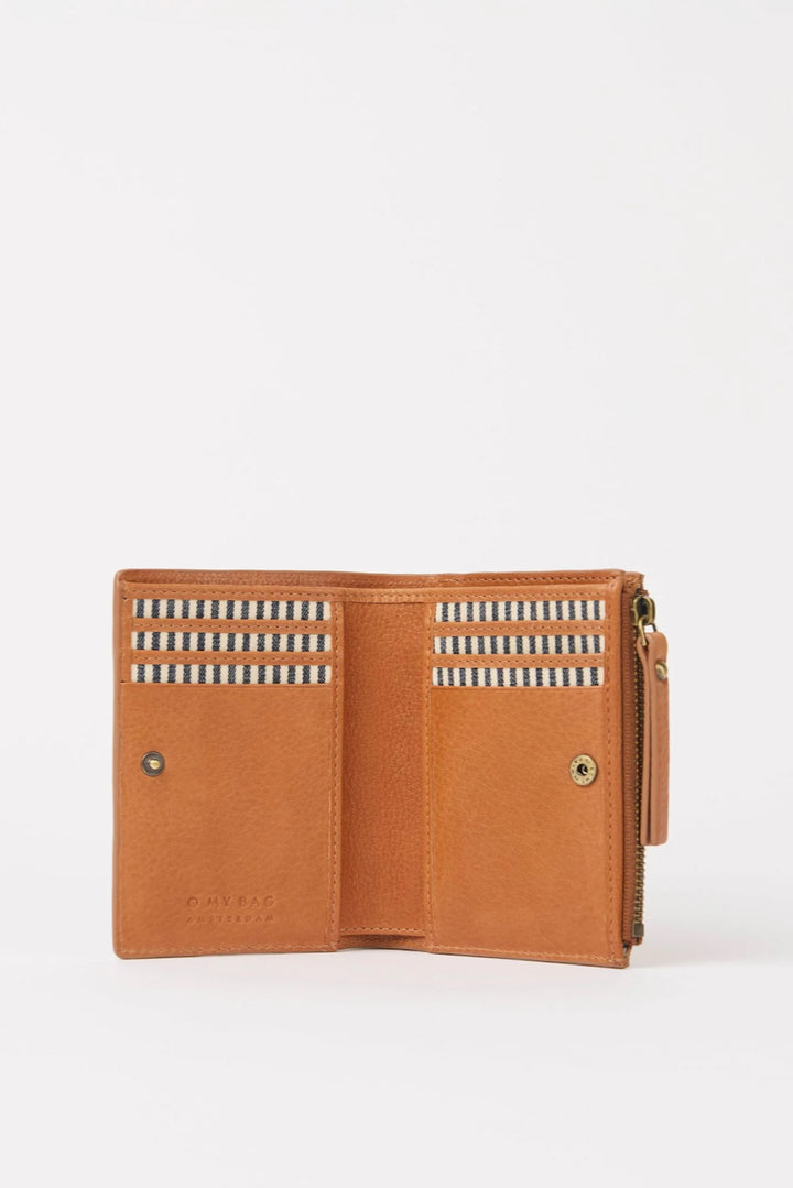 JAMIE Wallet Woven Soft Grain Leather