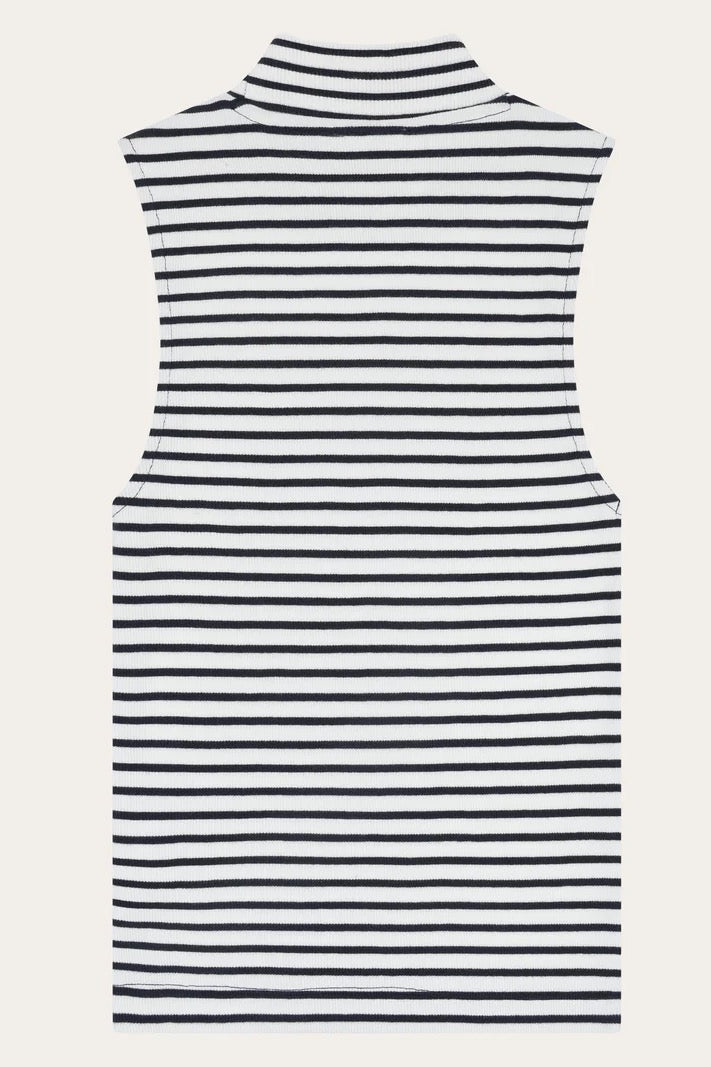 HIGH NECK Rib Top KCA