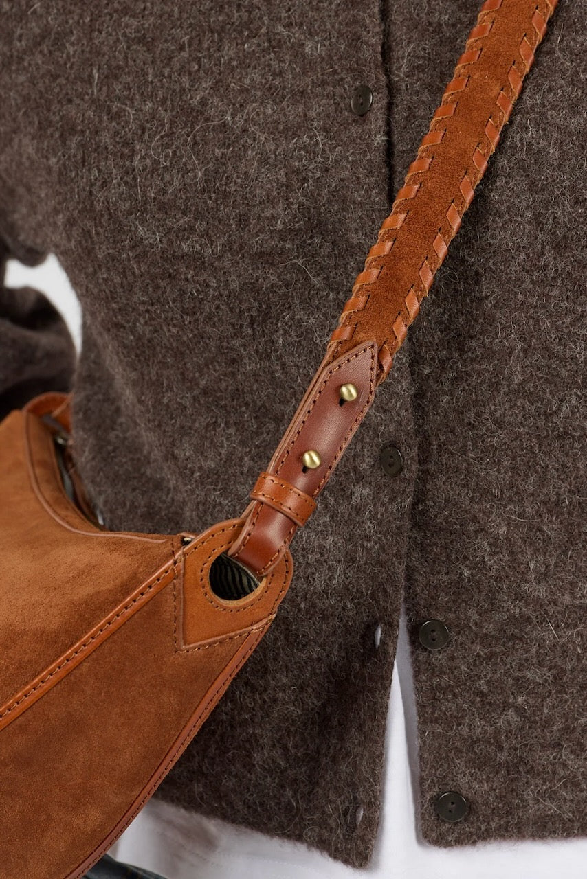 LEO Crossbody Strap Suede