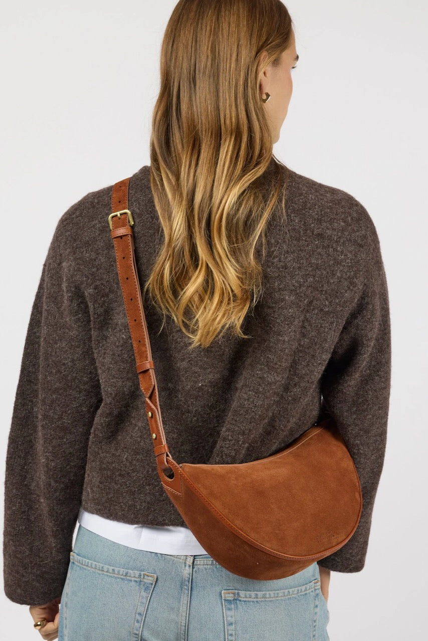 LEO Crossbody Strap Suede
