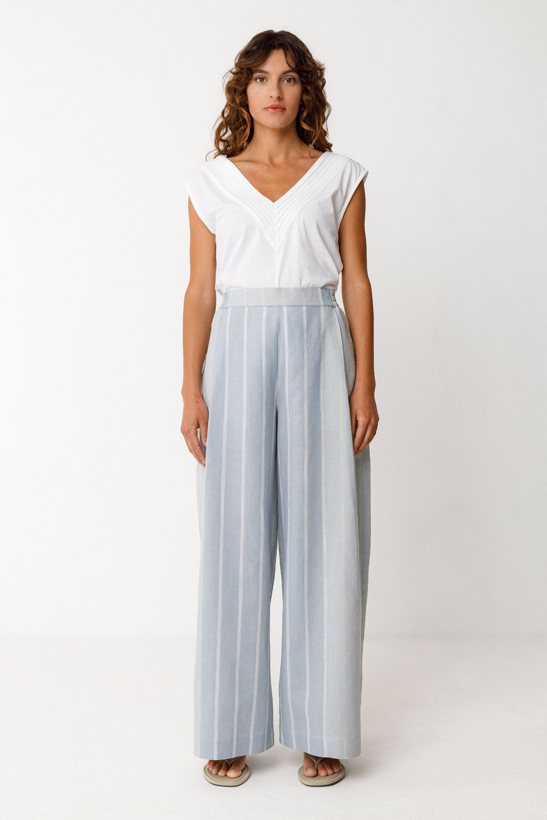 LUR Trouser stripes blue