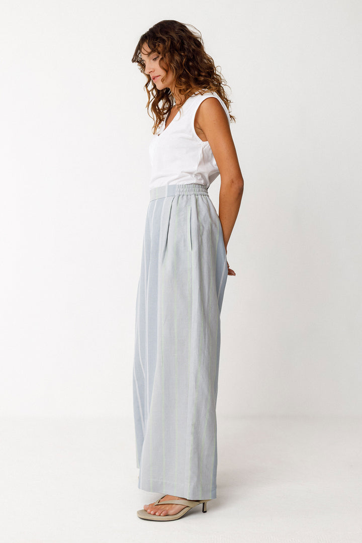 LUR Trouser stripes blue