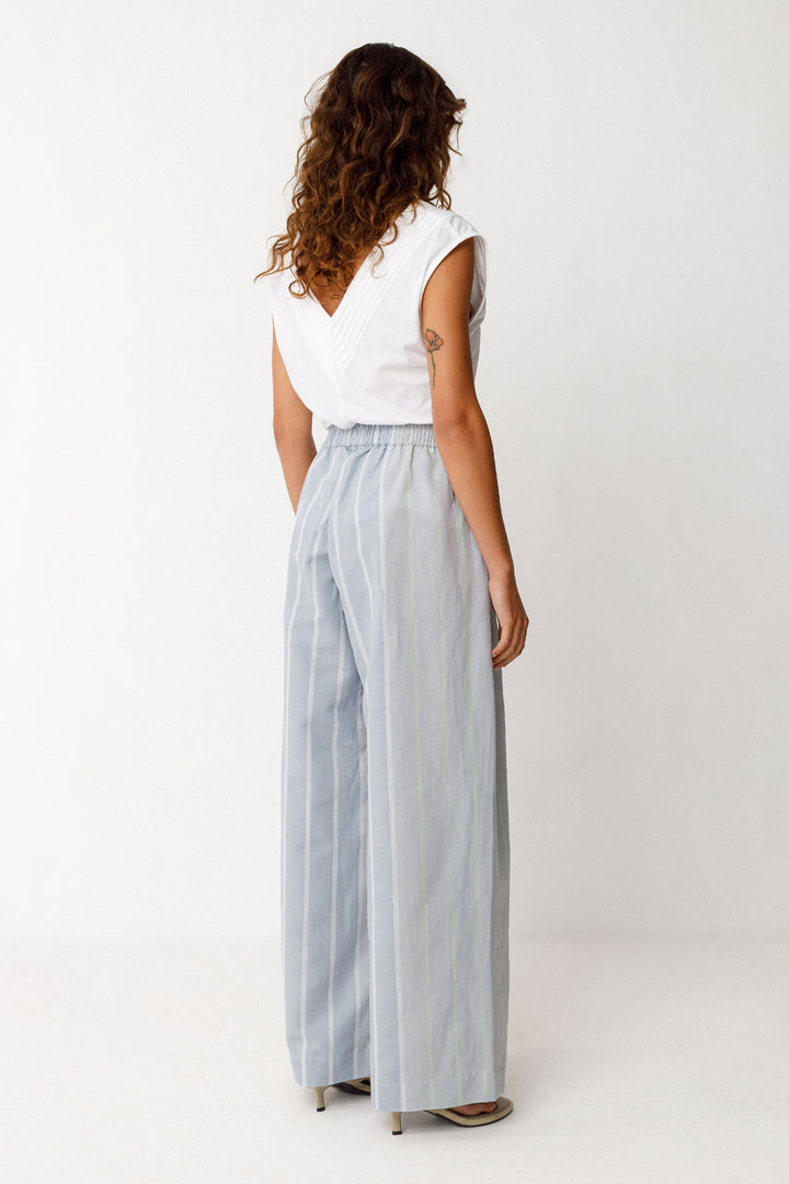 LUR Trouser stripes blue