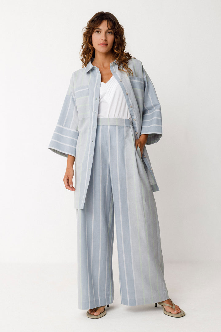 LUR Trouser stripes blue