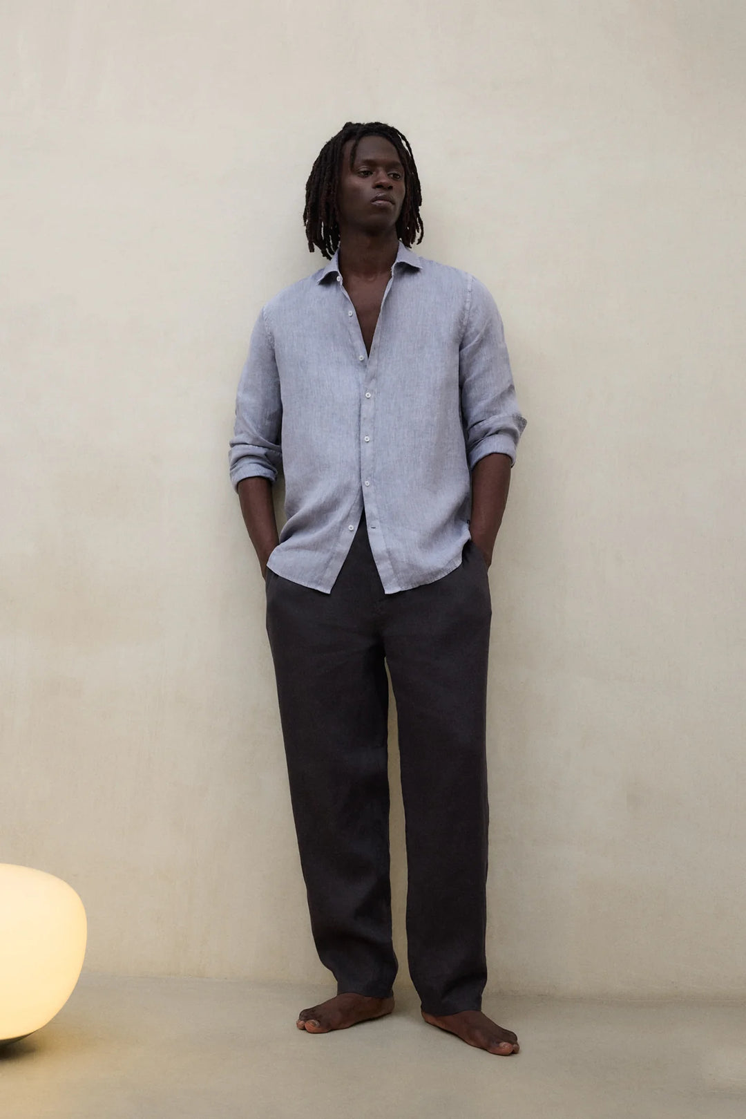 ETHIWIN Linen Pants
