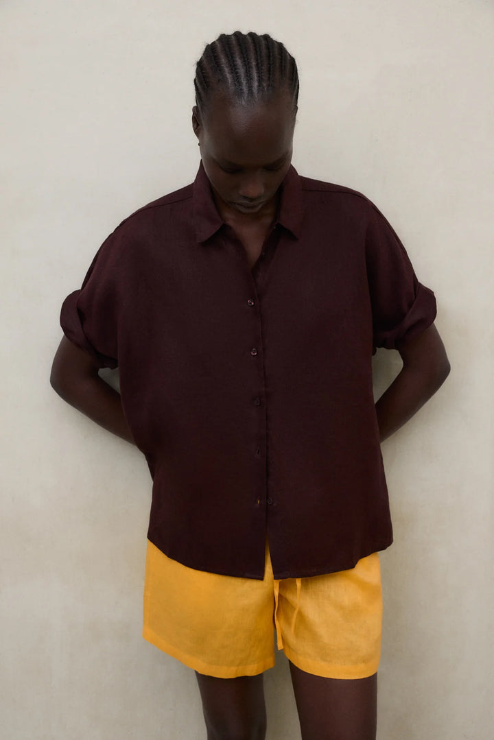 MELANIA Linen Shirt