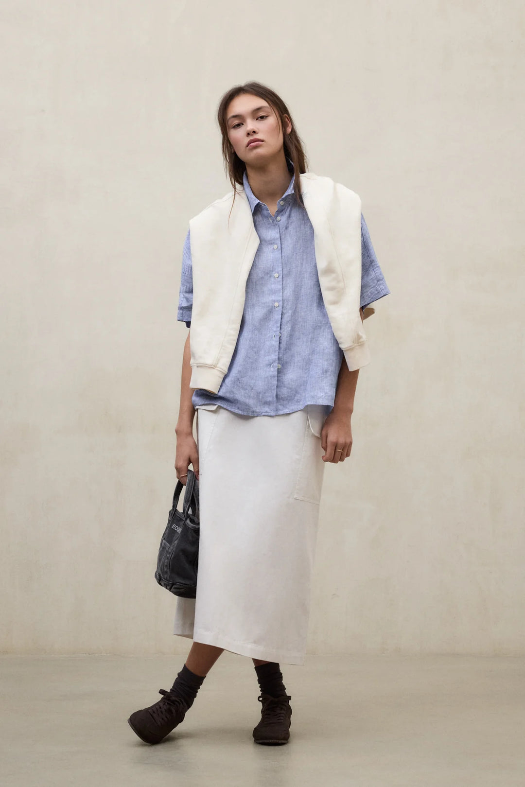 MELANIA Linen Shirt
