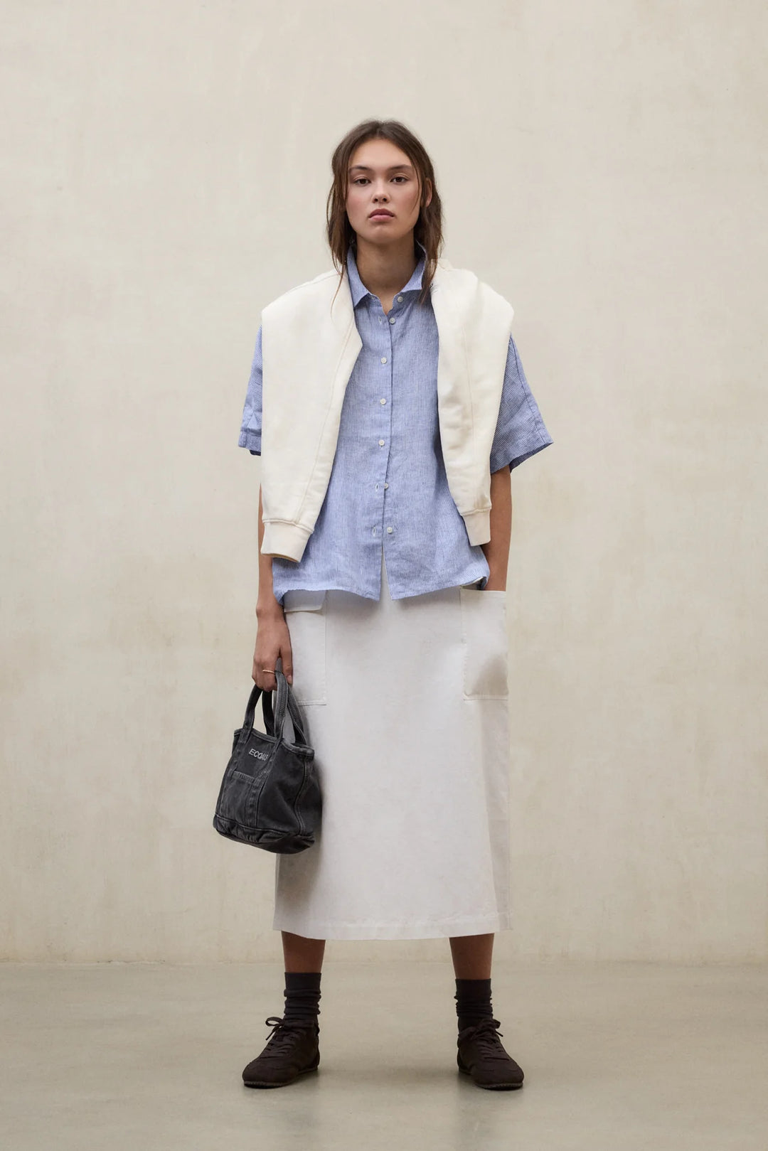 MELANIA Linen Shirt