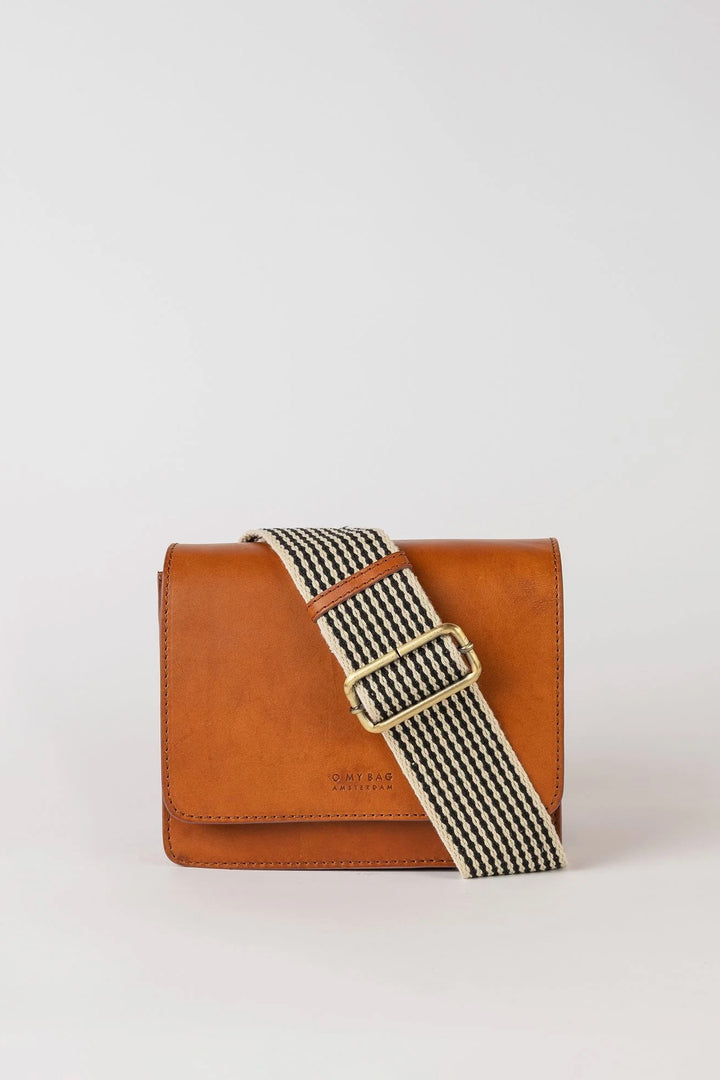 AUDREY MINI classic leather - Checkered Strap