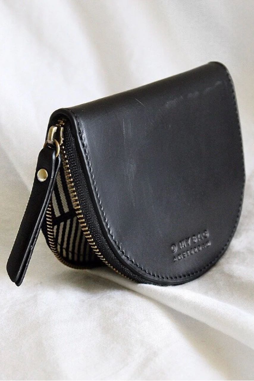 LAURA Münzgeldbeutel Classic Leather