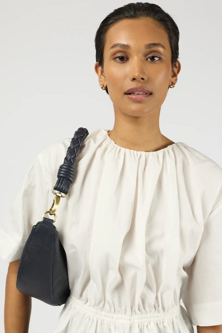 LEO Midi Twisted Handle Bag