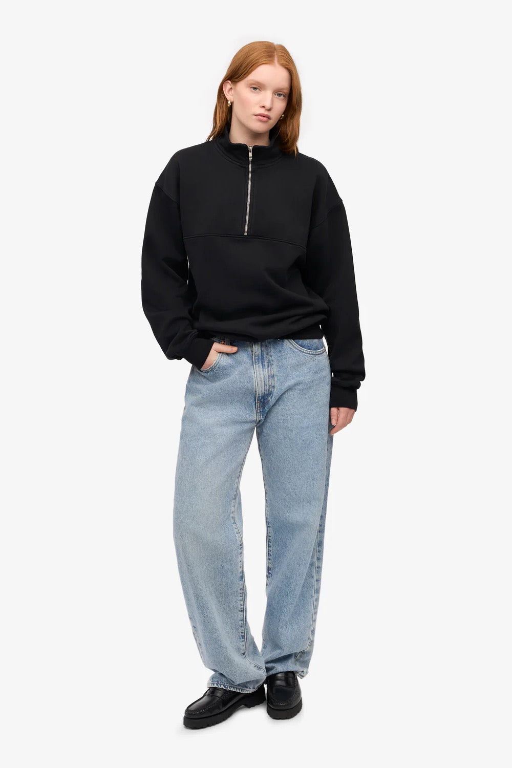 ORGANIC QUARTER Zip | Colorful Standard