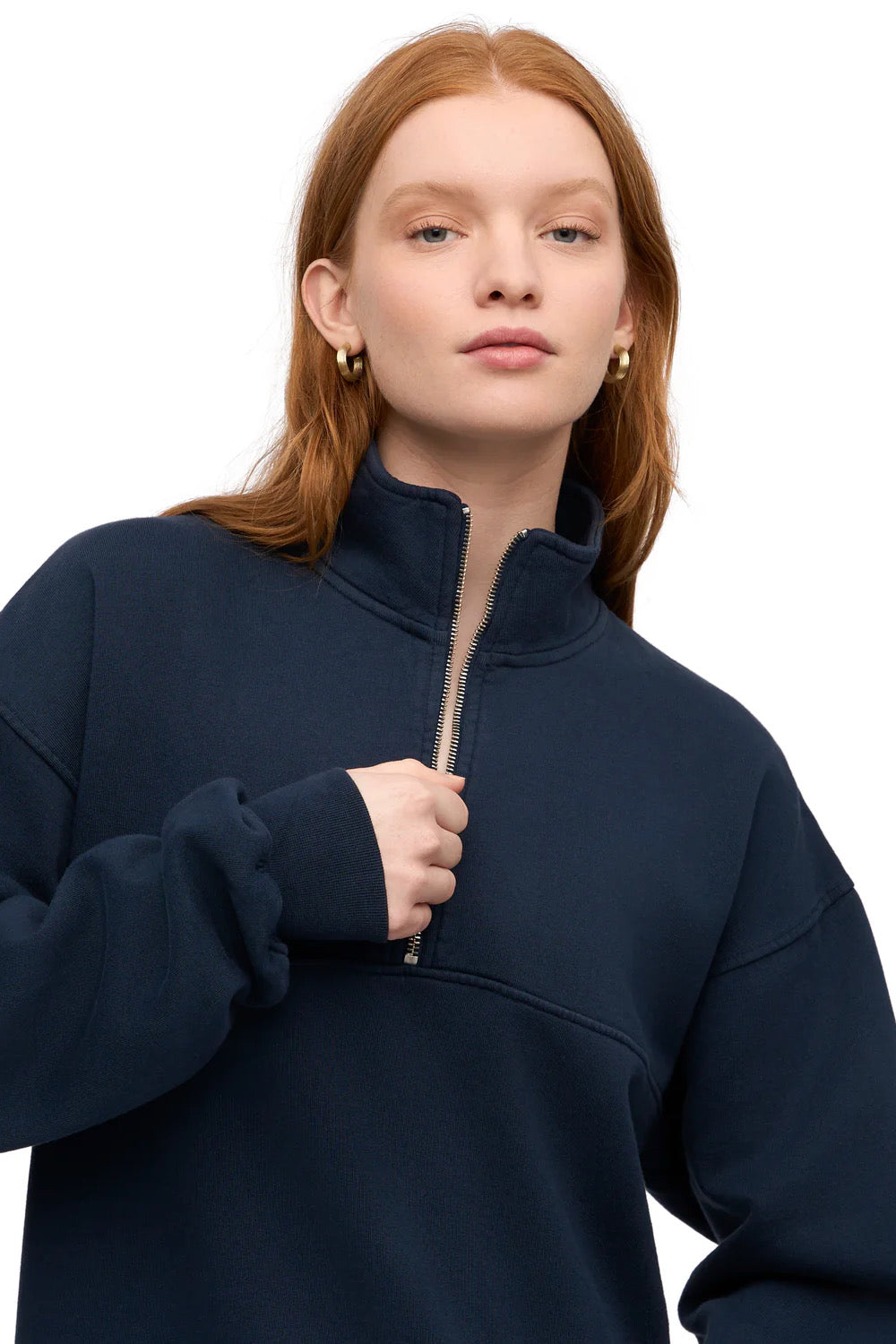 ORGANIC QUARTER Zip | Colorful Standard