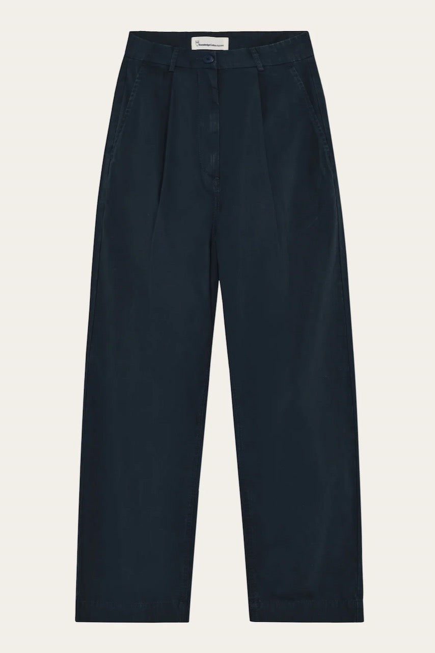 POPLIN Pleat Pants KCA