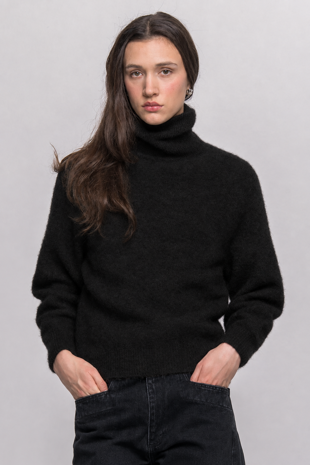 Pullover in Schwarz