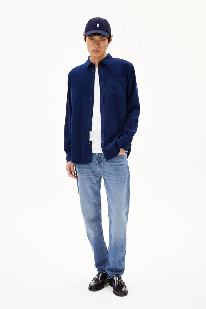 SAAMY Shirt blue noon