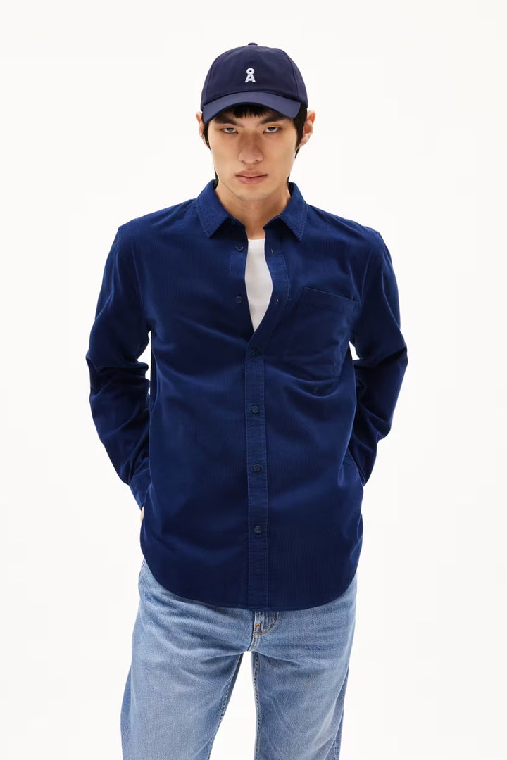 SAAMY Shirt blue noon