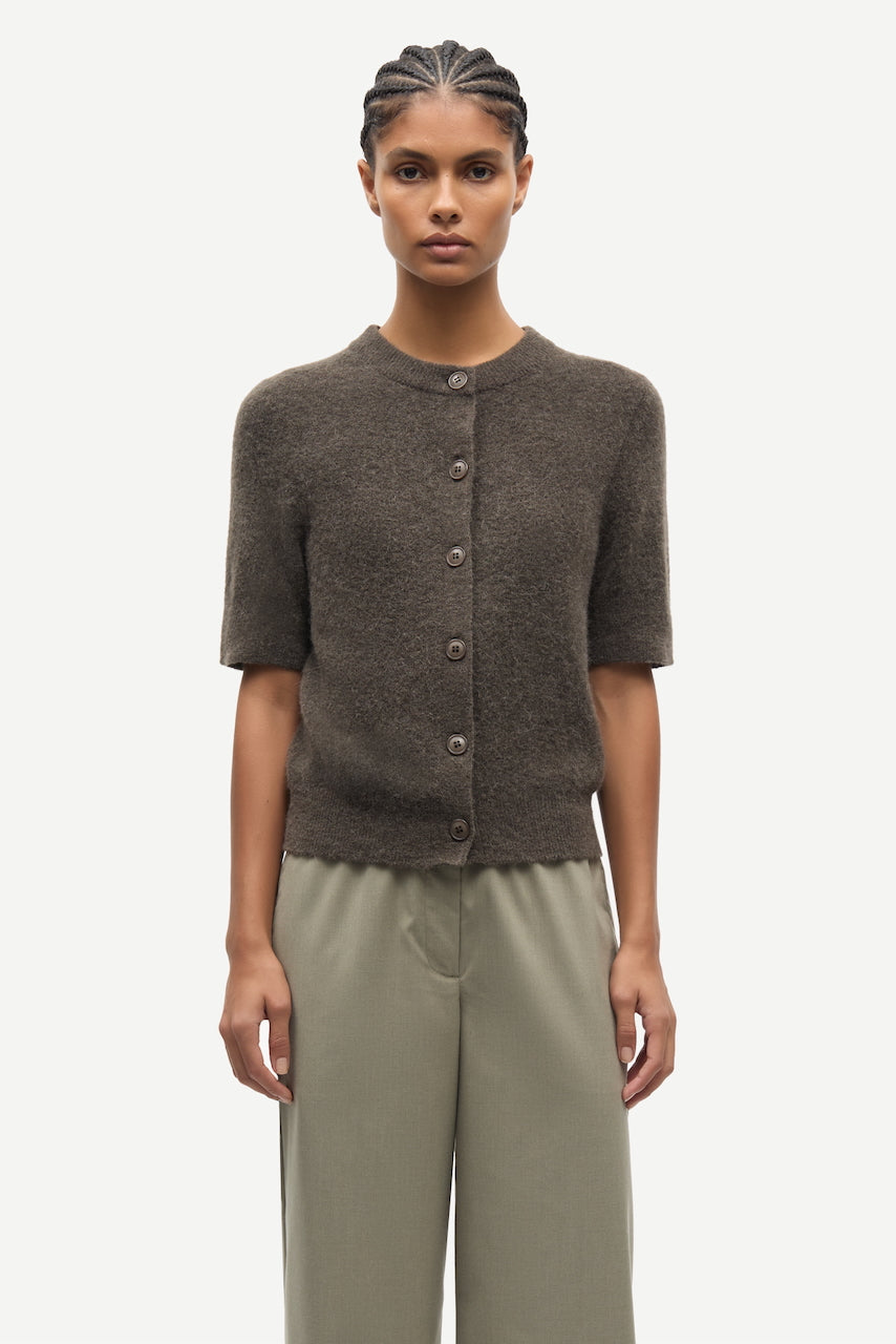 SANOURA Short Sleeve Cardigan
