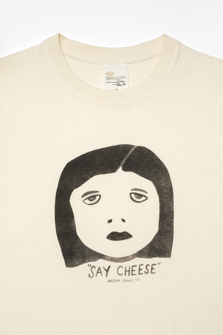 JONI Say Cheese T-Shirt ecru