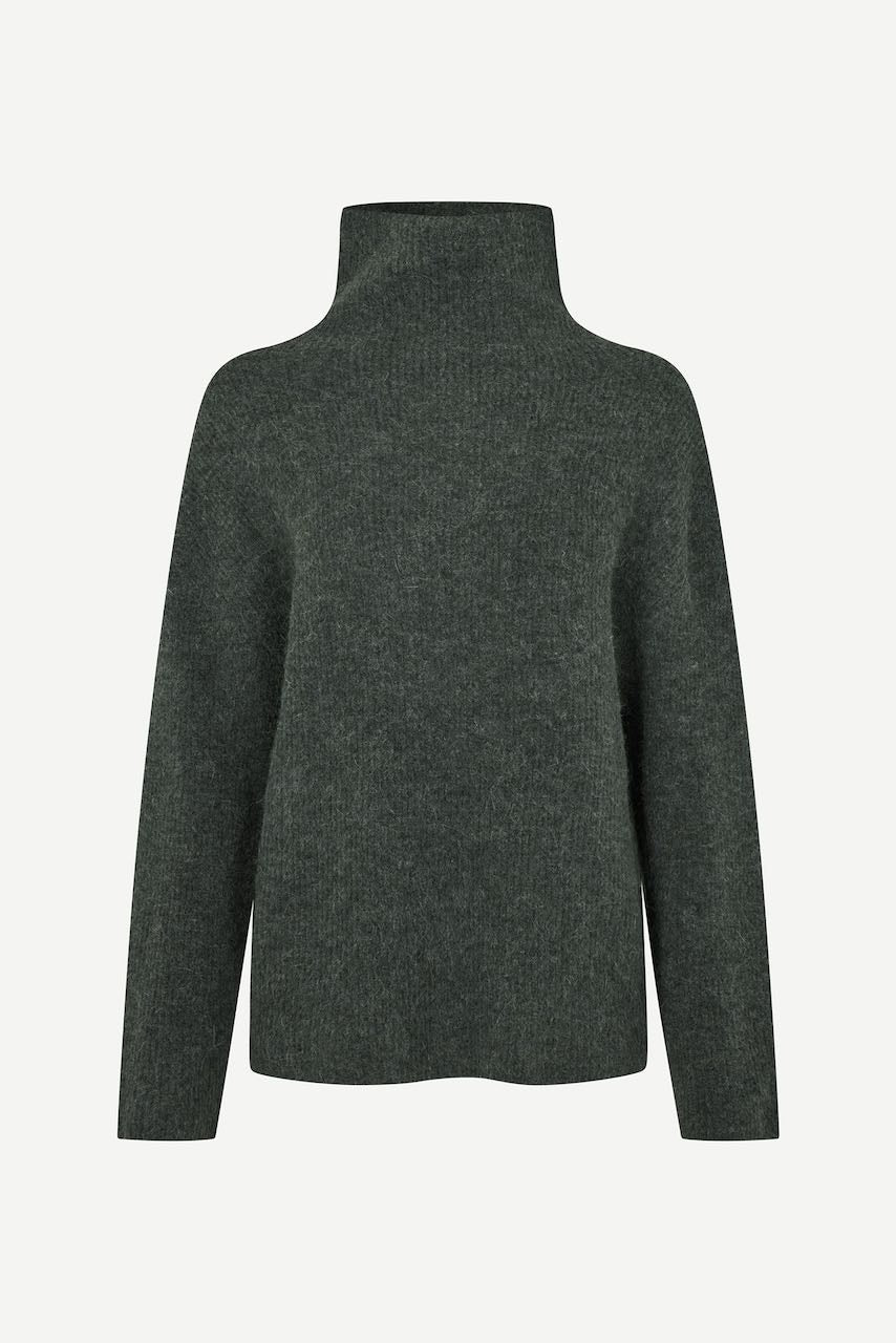 SANORIS Turtleneck dark evergreen mel