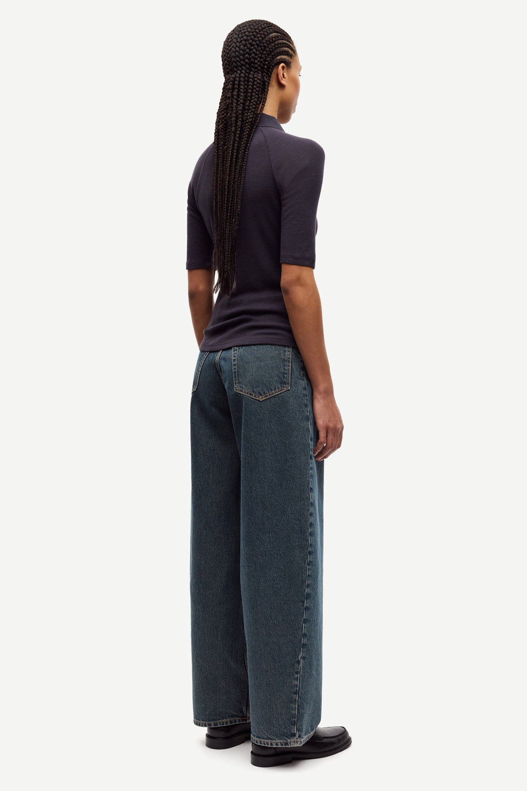 SASONNET Shortsleeve Polo charcoal art