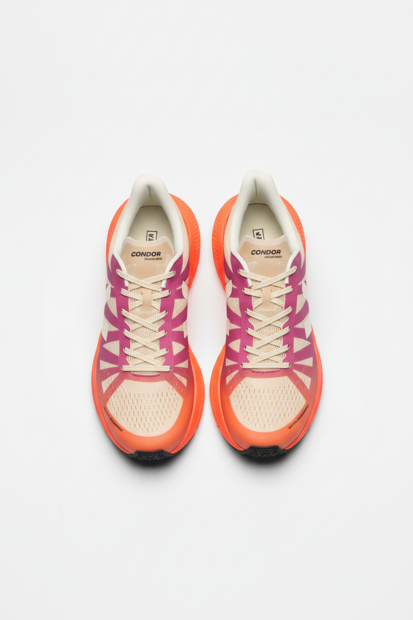 CONDOR 3 Advanced Enginered-Mesh gradient purple orange | VEJA