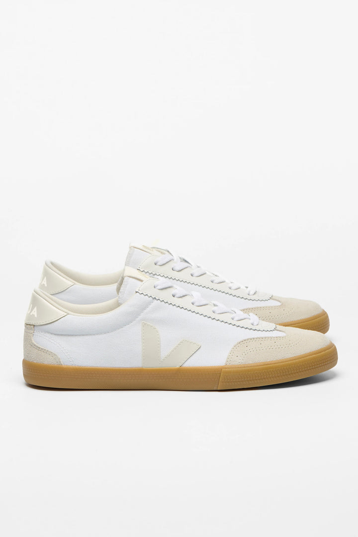 VOLLEY Canvas white pierre natural