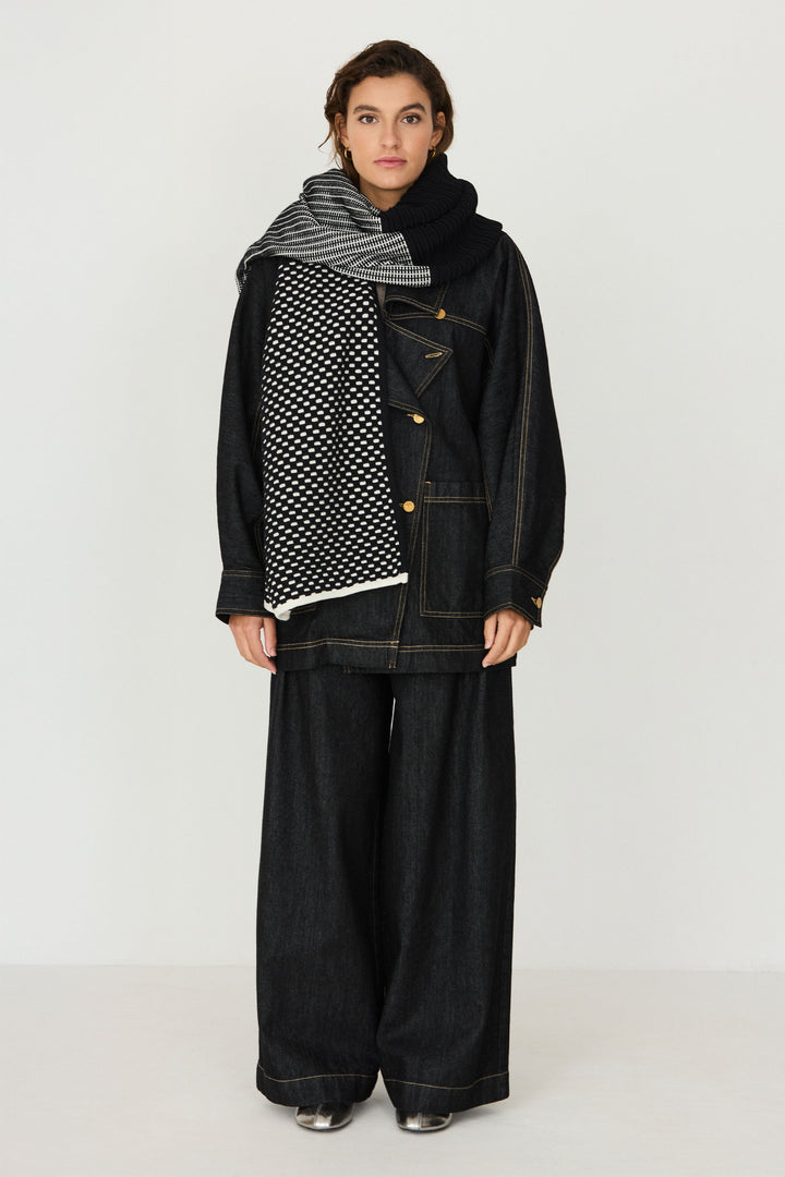 BELAR Knit Scarf black