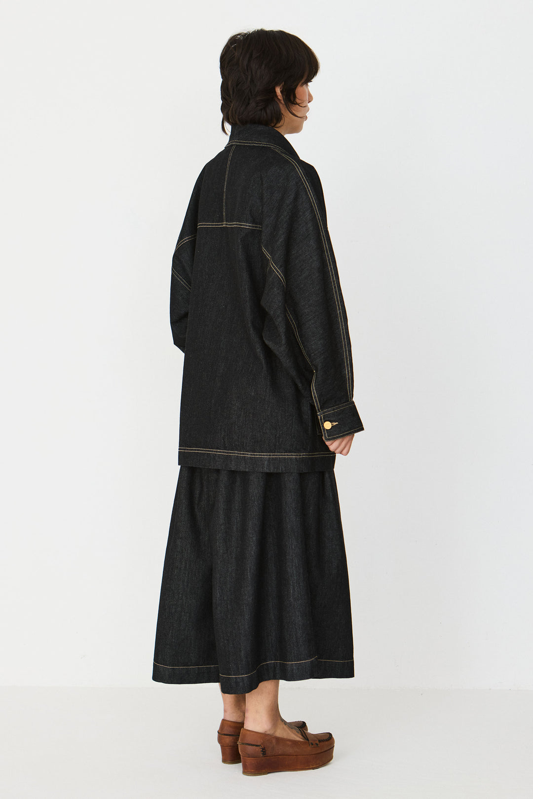 IZAR Shirt black denim