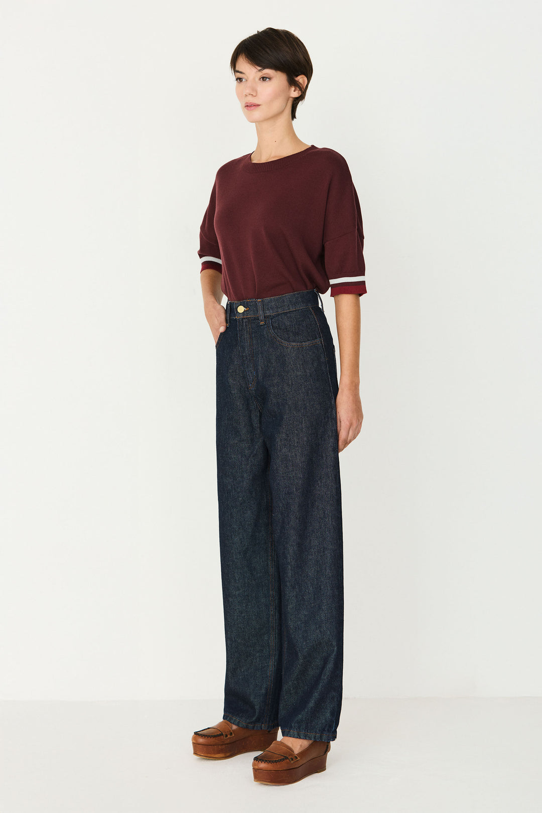 MIREN Trouser deep denim