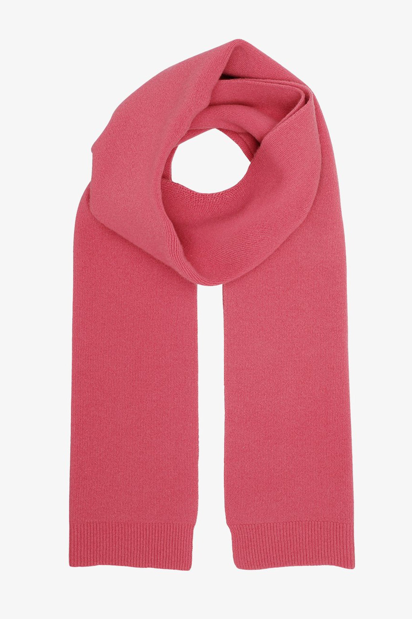 Schal aus recycelter, extrafeiner Merinowolle von Colorful Standard CS 5082 pink himbeer rosa