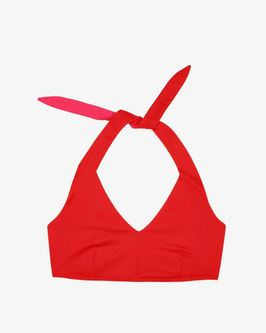 HOLIDAY TOP radiant-coral