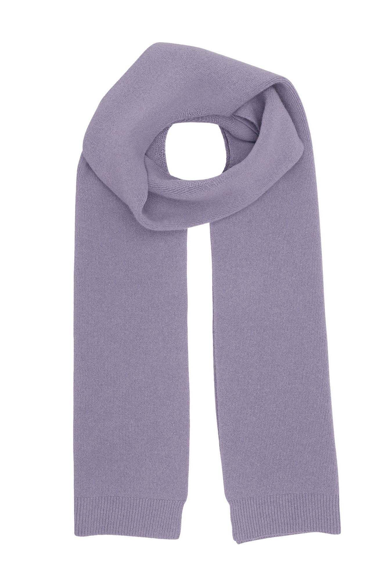 Schal aus recycelter, extrafeiner Merinowolle von Colorful Standard CS 5082 blass lila grau purple haze