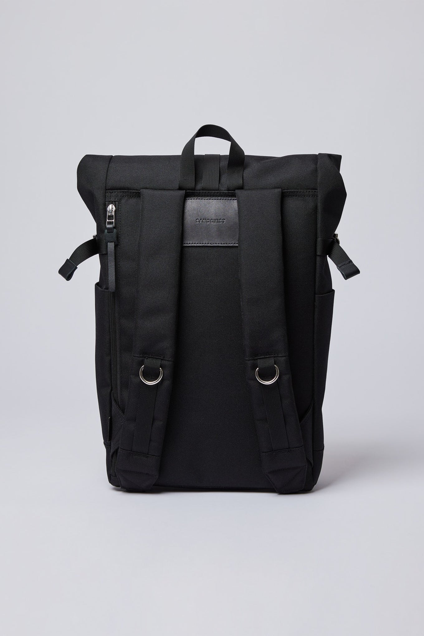 ILON Backpack black with black leather